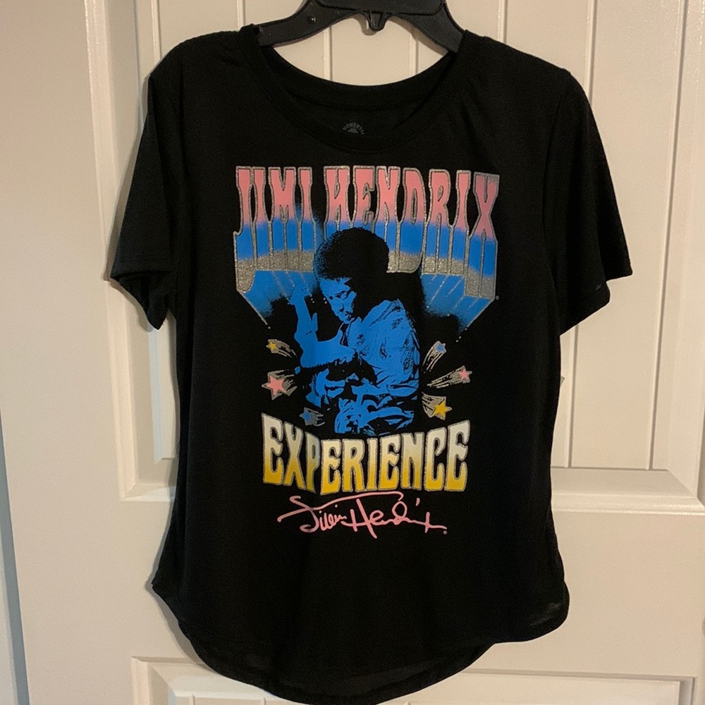Black Jimmy Hendrix T-Shirt